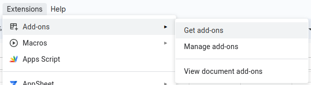 Search for Add-on