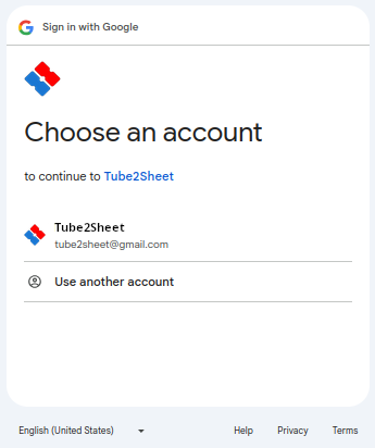 Google account
